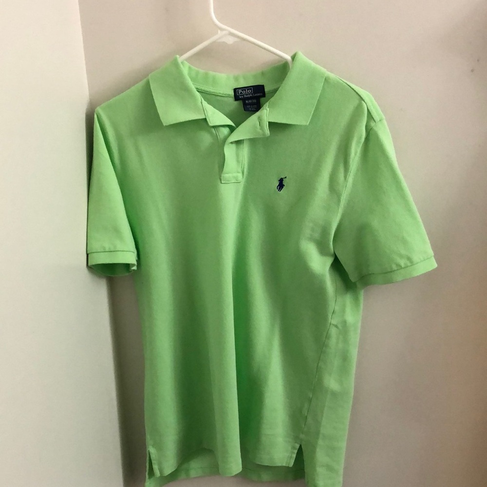 Green Polo Short Sleeve (Boy XL)